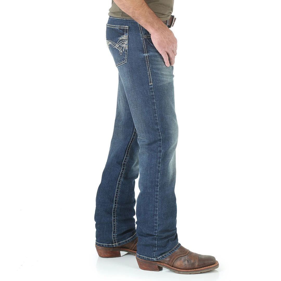 Wrangler Men's 20X Vintage Stretch Slim Fit Bootcut Jeans - Image 2