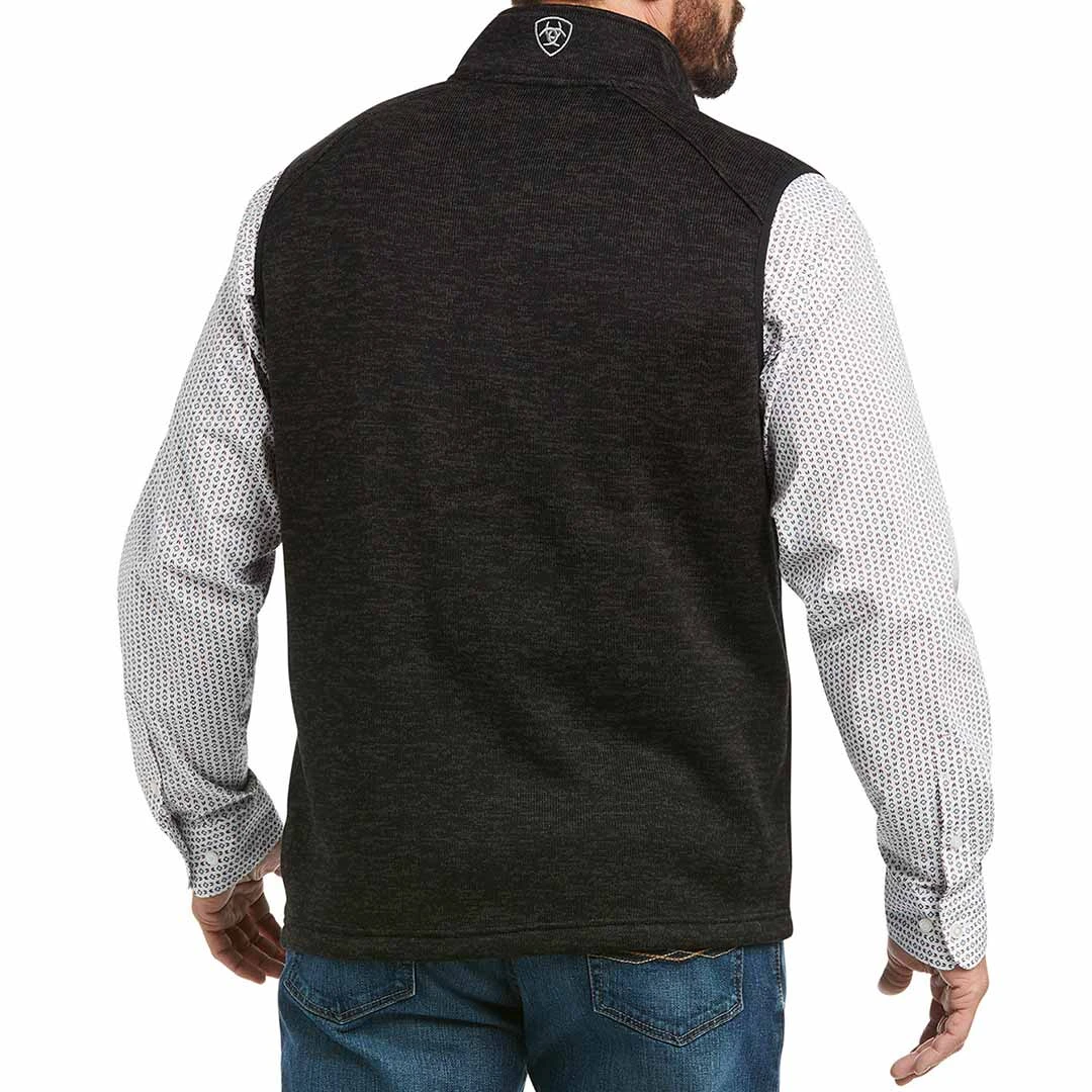 Ariat Men's Caldwell Full Zip Knit Vest - Image 2