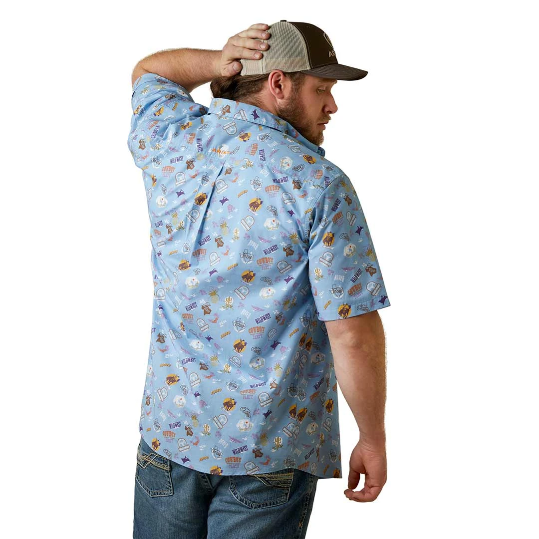 Ariat Men's Mauricio Classic Fit Short Sleeve Button-Down Shirt - Image 2