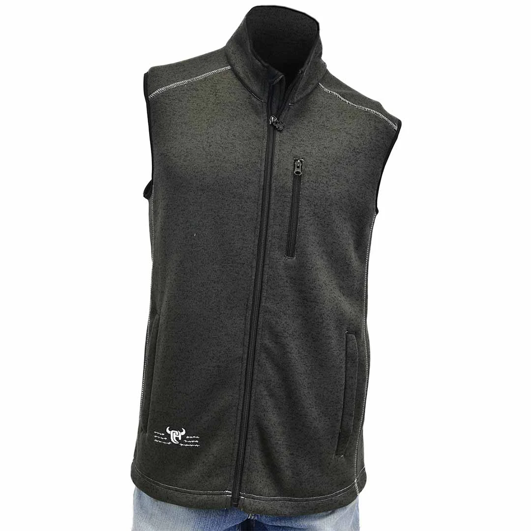 Cowboy Hardware Men's Zipper Knit Vest