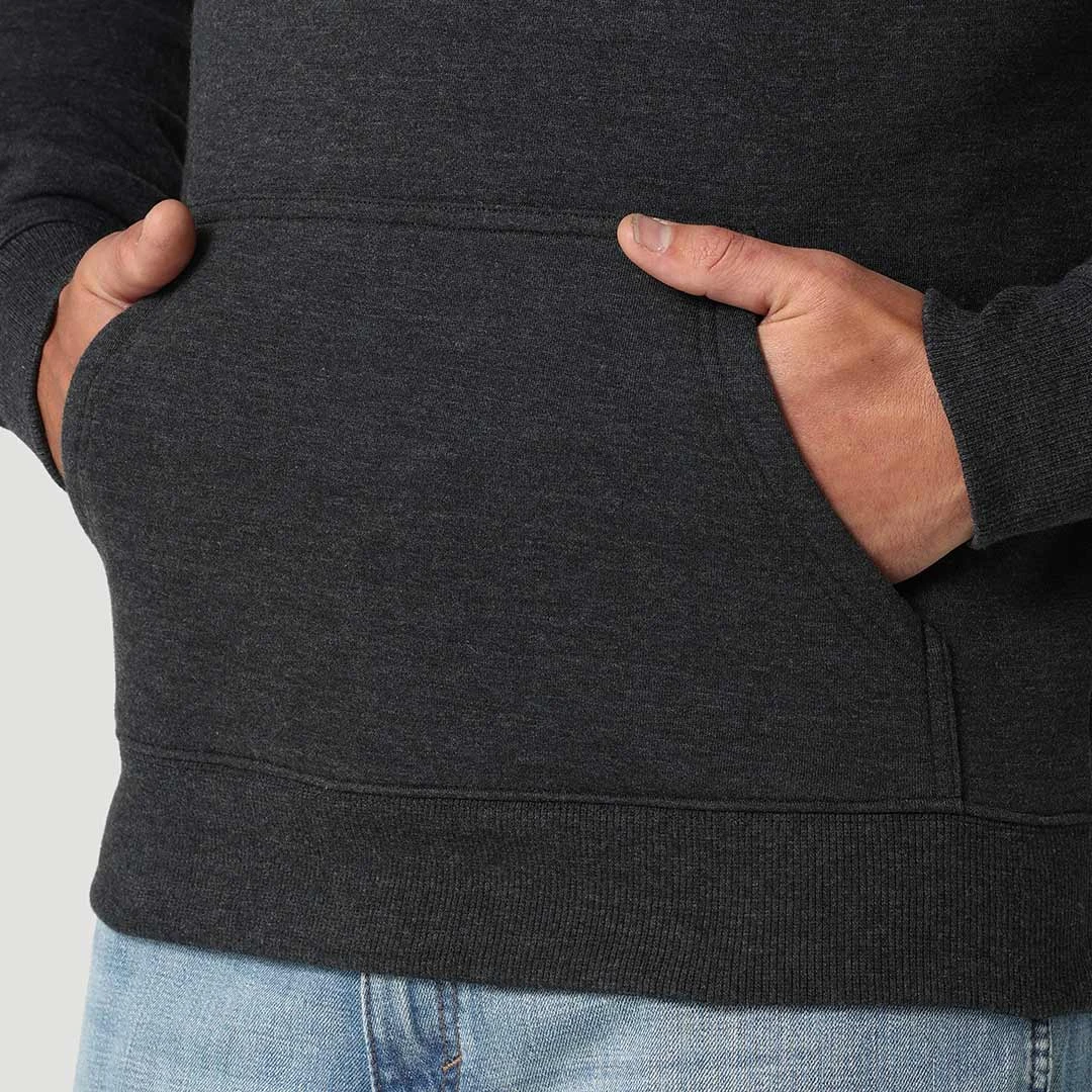 Wrangler Men's Logo Arm Hit Pullover Hoodie - Image 5