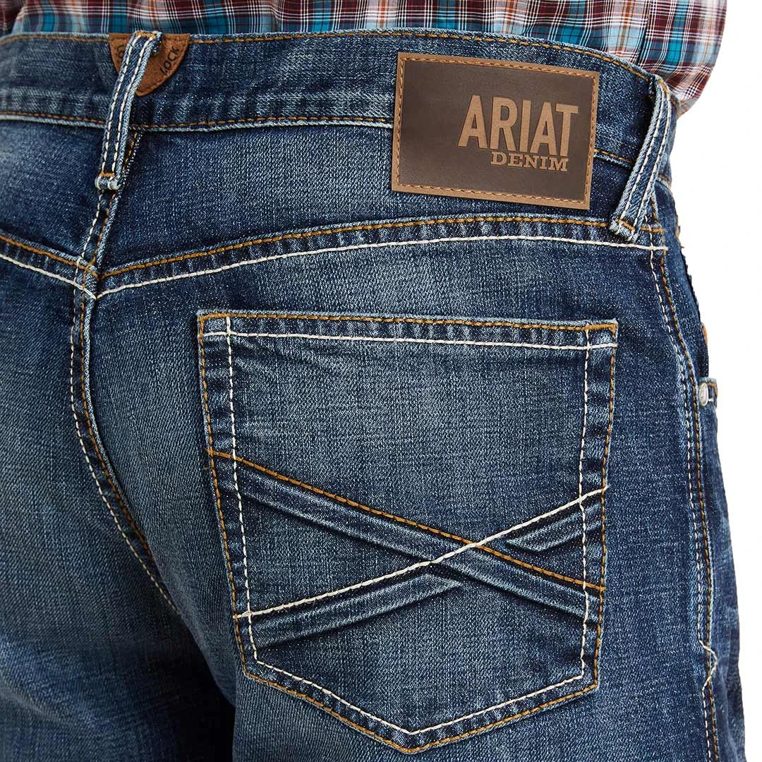 Ariat Men's M2 Traditional Relaxed 3D Rancher Bootcut Jeans - Image 3