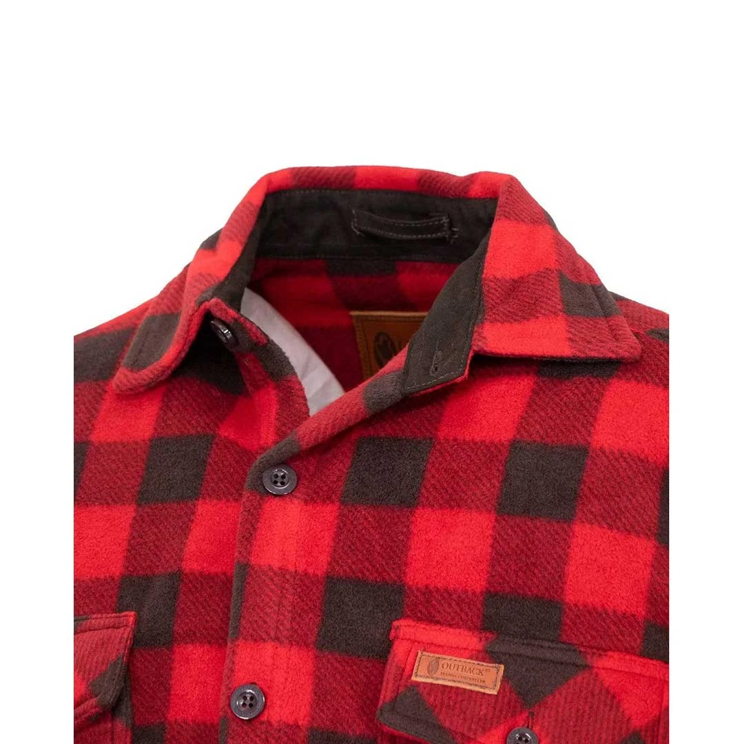 Outback Trading Co. Men’s Fleece Big Shirt - Image 5