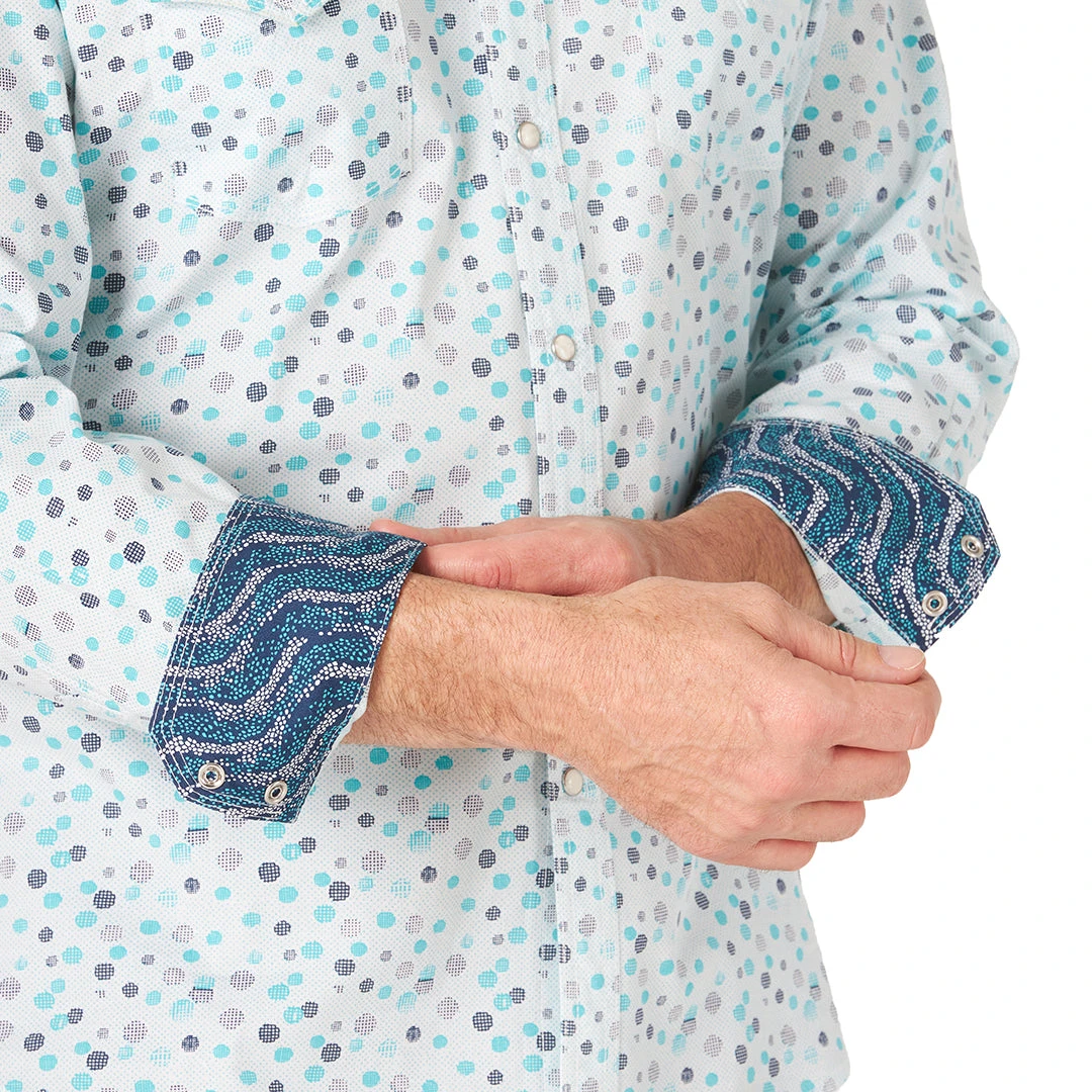 Wrangler Men's 20X Advanced Comfort Modern Fit Snap Shirt - Image 4