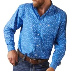 Ariat Men's Leeland Fitted Button-Down Shirt