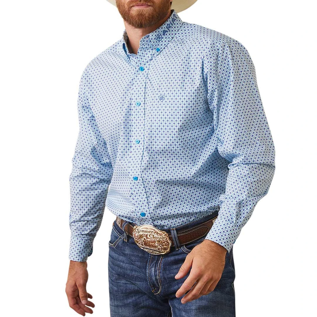 Ariat Men's Team Syed Fitted Button-Down Shirt