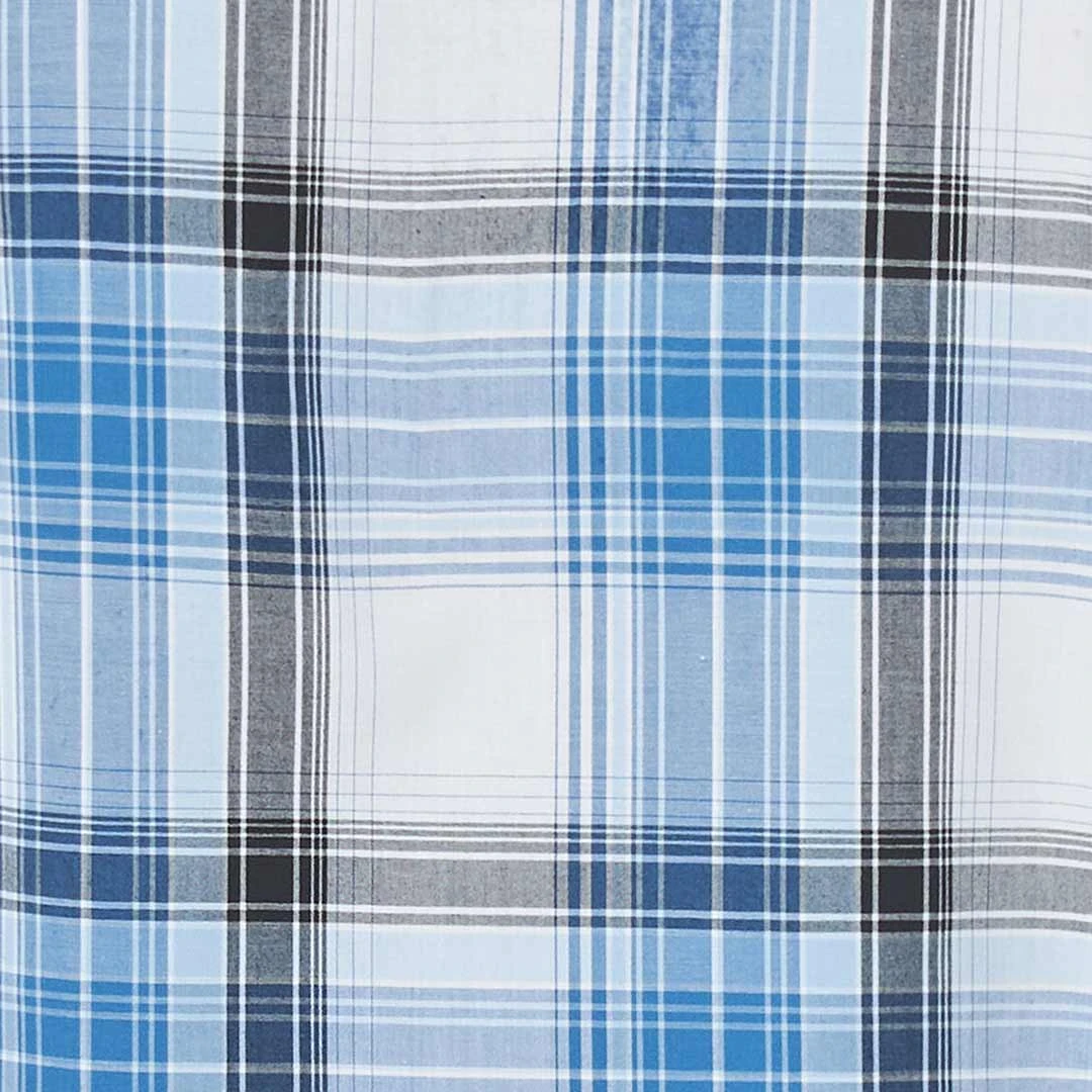 Wrangler Men's Retro Sawtooth Pocket Plaid Snap Shirt - Image 8