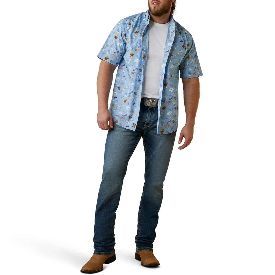 Ariat Men's Mauricio Classic Fit Short Sleeve Button-Down Shirt - Image 5