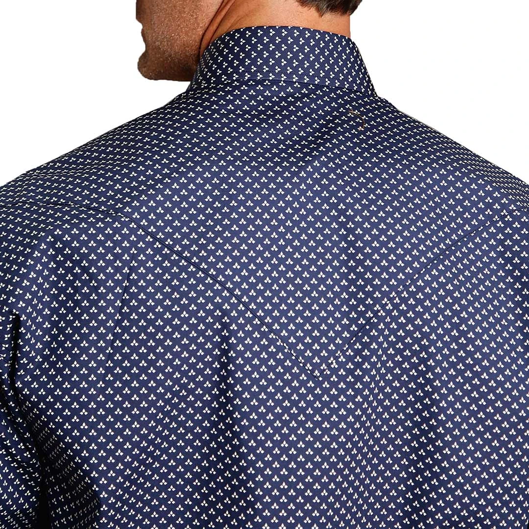 Stetson Men's Mini Geometric Print Snap Shirt - Image 2