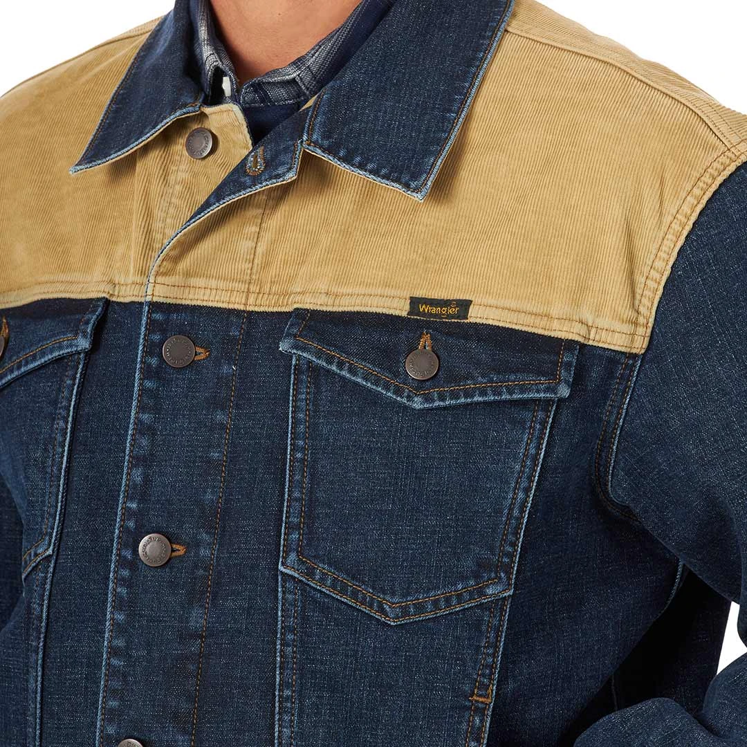 Wrangler Men's Corduroy Yoke Jean Jacket - Image 3