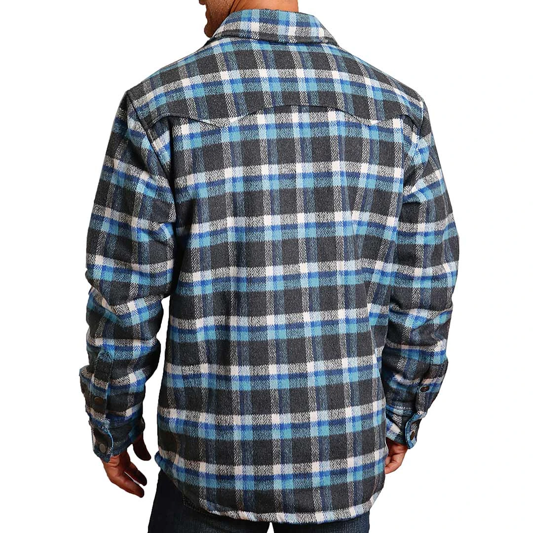 Stetson Men's Wool Plaid Shirt Jacket - Image 2