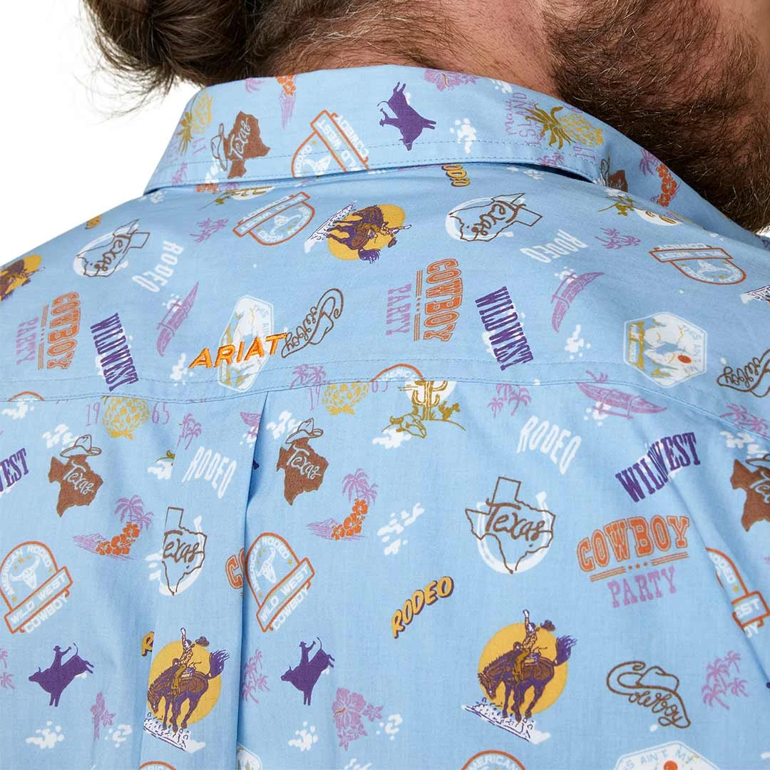 Ariat Men's Mauricio Classic Fit Short Sleeve Button-Down Shirt - Image 4