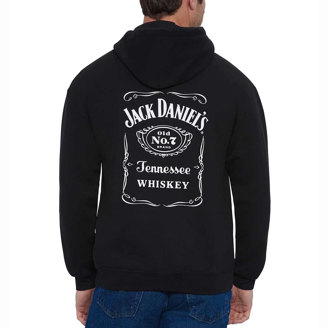 Jack Daniel's Men's No. 7 Logo Pullover Hoodie - Image 2
