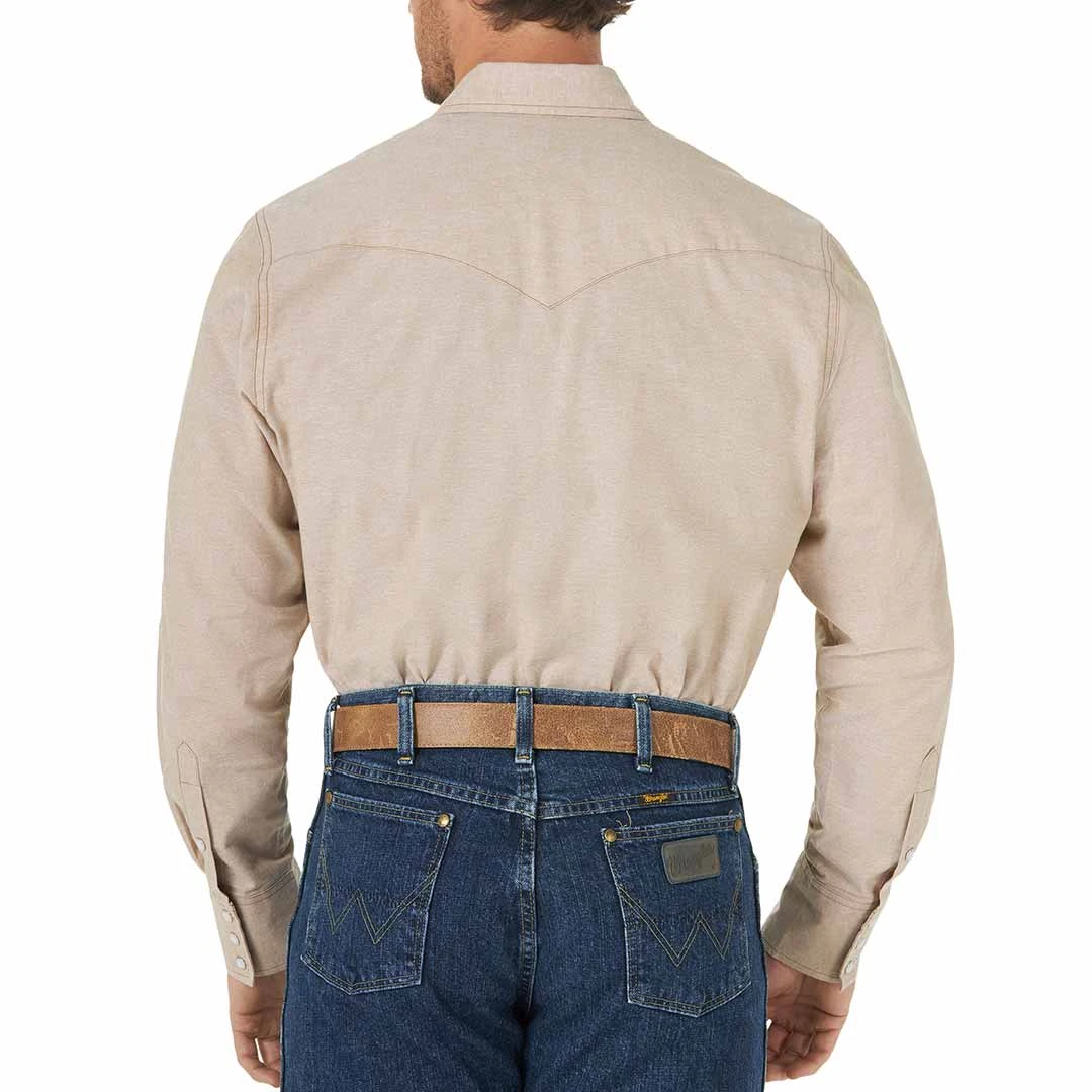 Wrangler Men's Cowboy Cut Chambray Work Shirt - Image 2
