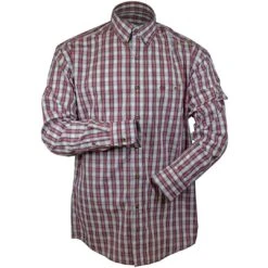 Wrangler Men's Plaid Button-Down Shirt