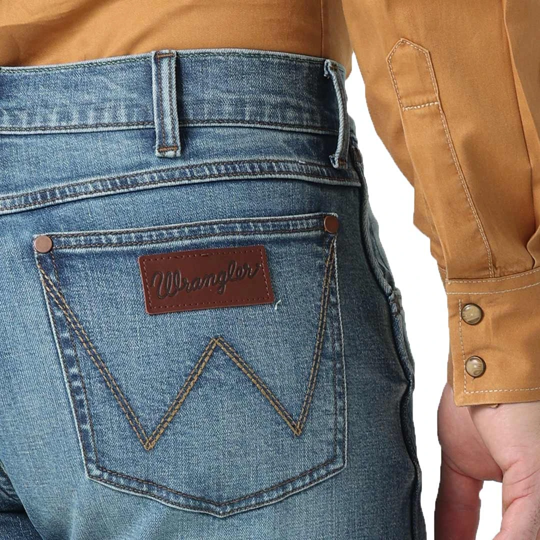 Wrangler Men's Retro No. 88 Slim Straight Jeans - Image 3